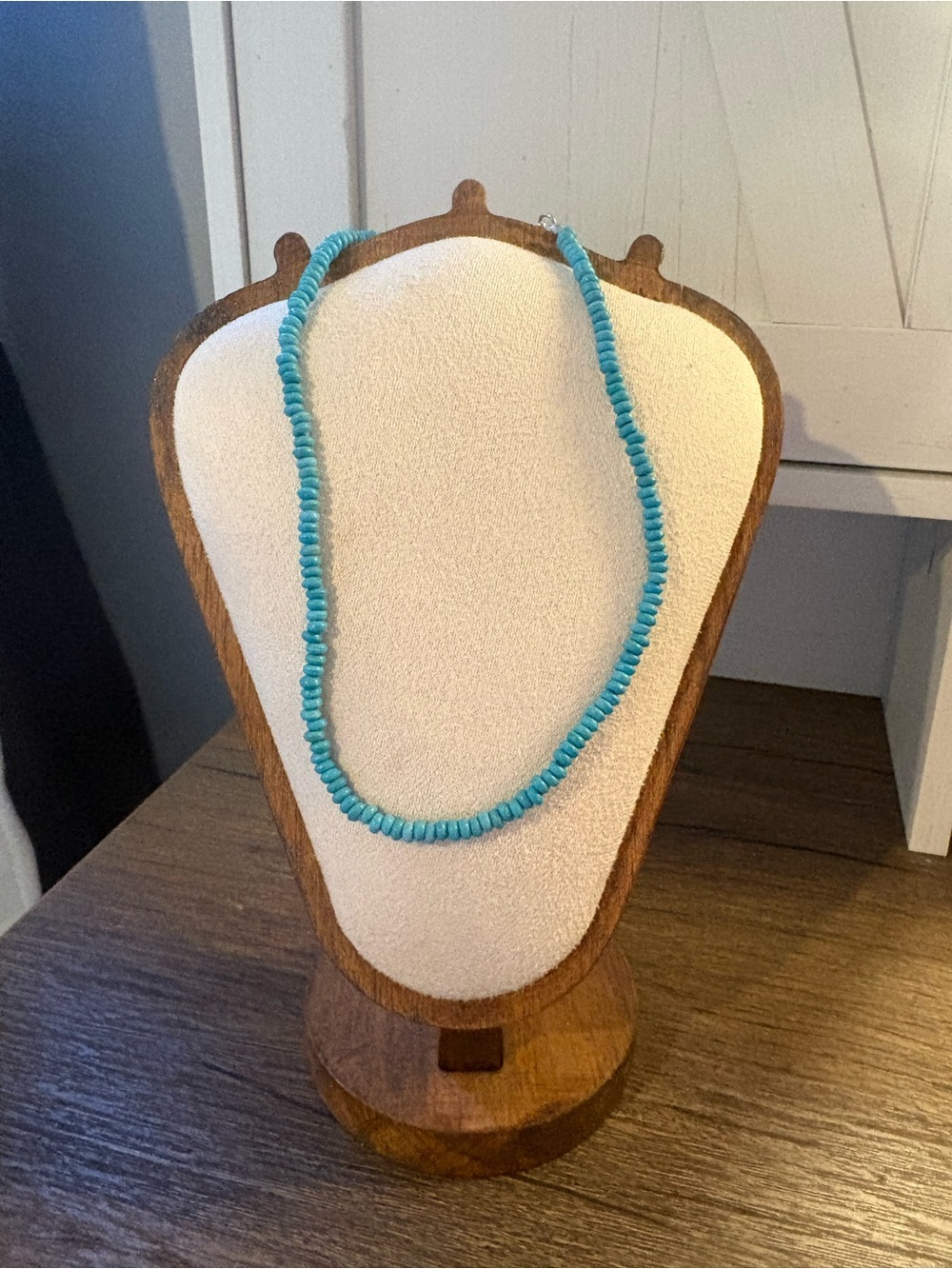 Turquoise Blue Beaded Necklace - Women's Jewelry
